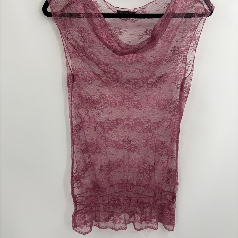 The Limited Pink Lace Fabric